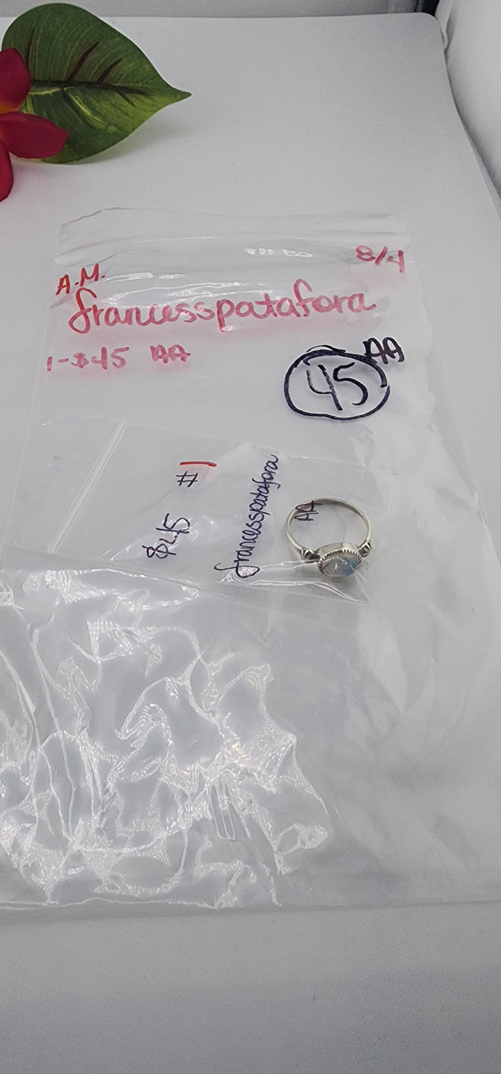 AM SHOW 48HR - RESERVED FOR: francesspatafora - 8/4/2025 FL tiktok Live Show - 1 Sterling Silver Items