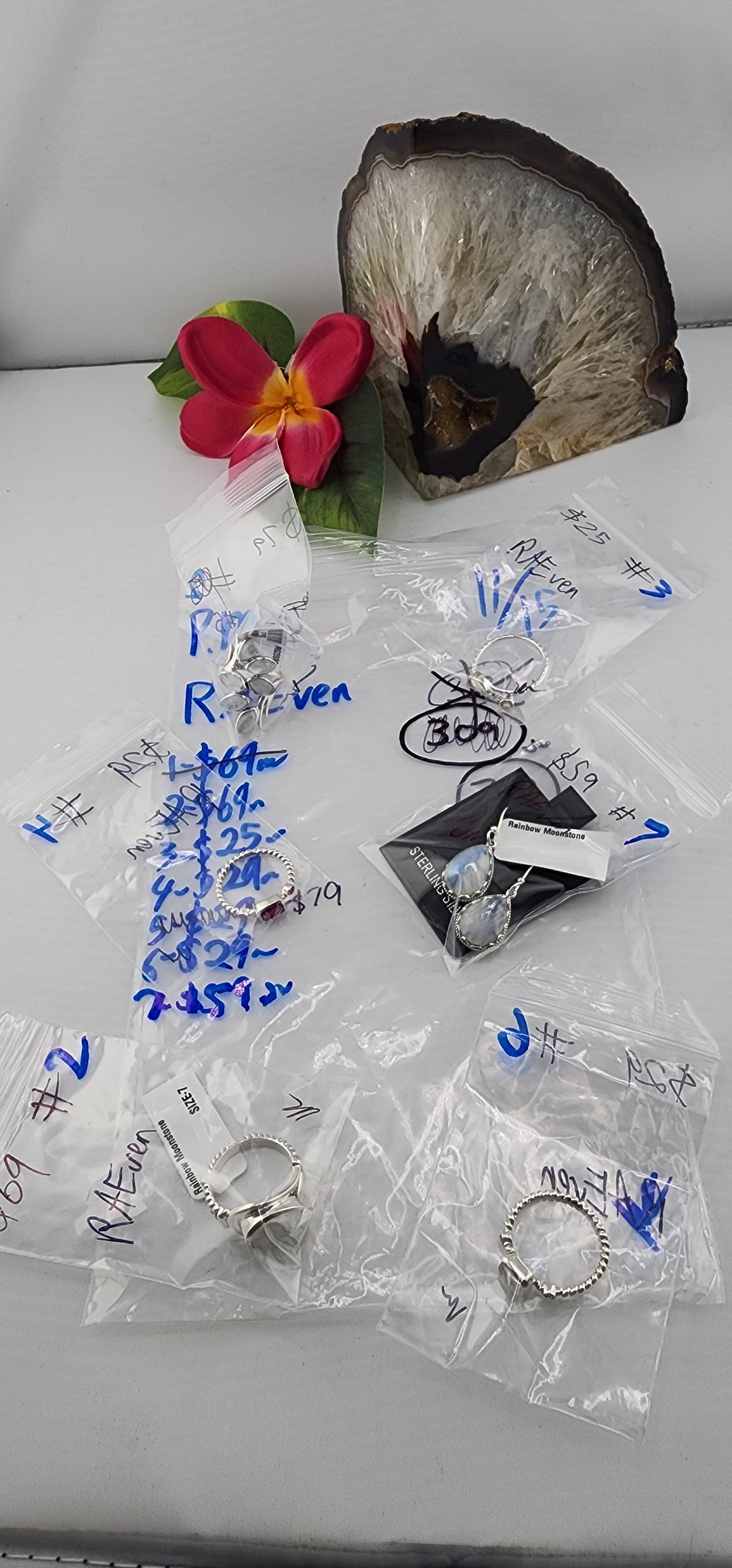 PM SHOW 48HR - RESERVED FOR: RAEven - 11/15/2025 tiktok Live Show - 6 Sterling Silver Items