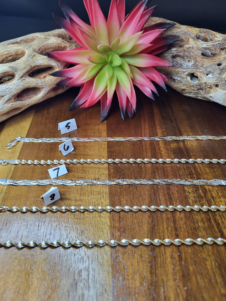 RESERVED FOR: candycoloredglasses 8/1/24- 7 Sterling Silver Items
