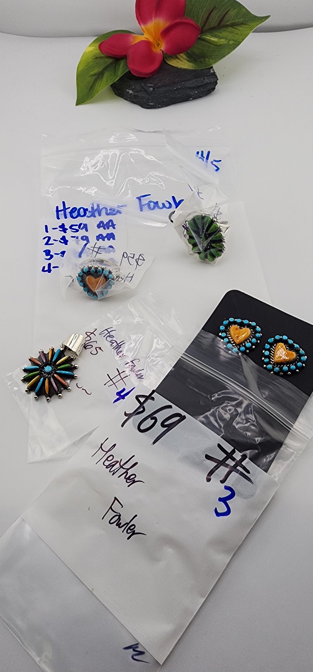 RESERVED FOR: Heather Fowler- 4/5/2025 tiktok Live Show -4  Sterling Silver Items