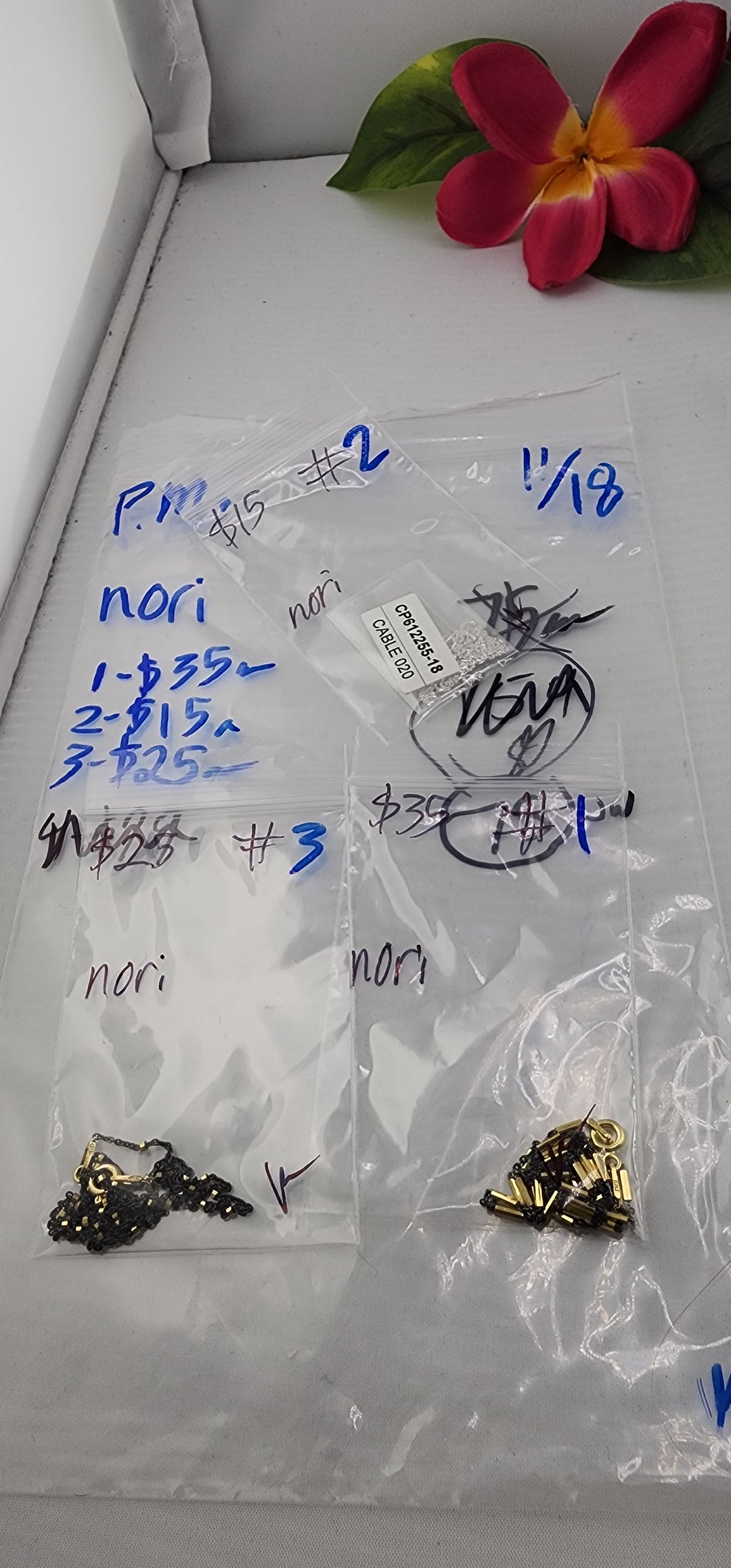 PM SHOW 48HR - RESERVED FOR: nori - 11/18/2025 tiktok Live Show - 3 Sterling Silver Items