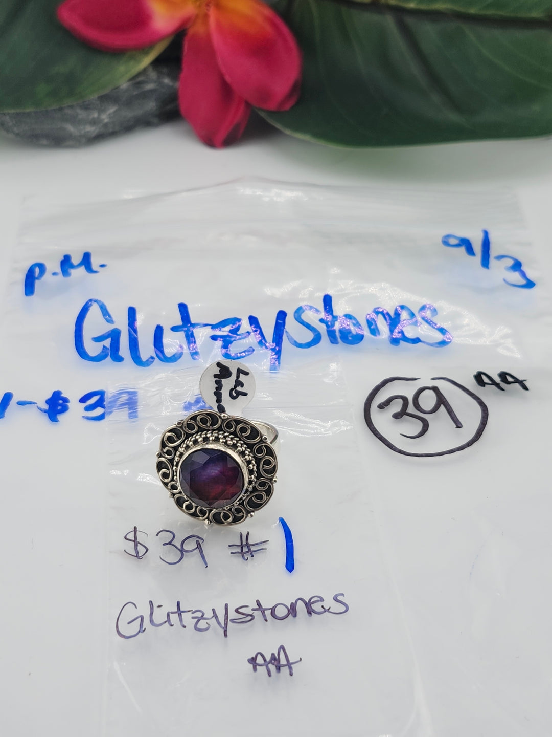 PM SHOW 48HR - RESERVED FOR: Glitzystones - 9/03/2025 FL tiktok Live Show - 1 Sterling Silver Items