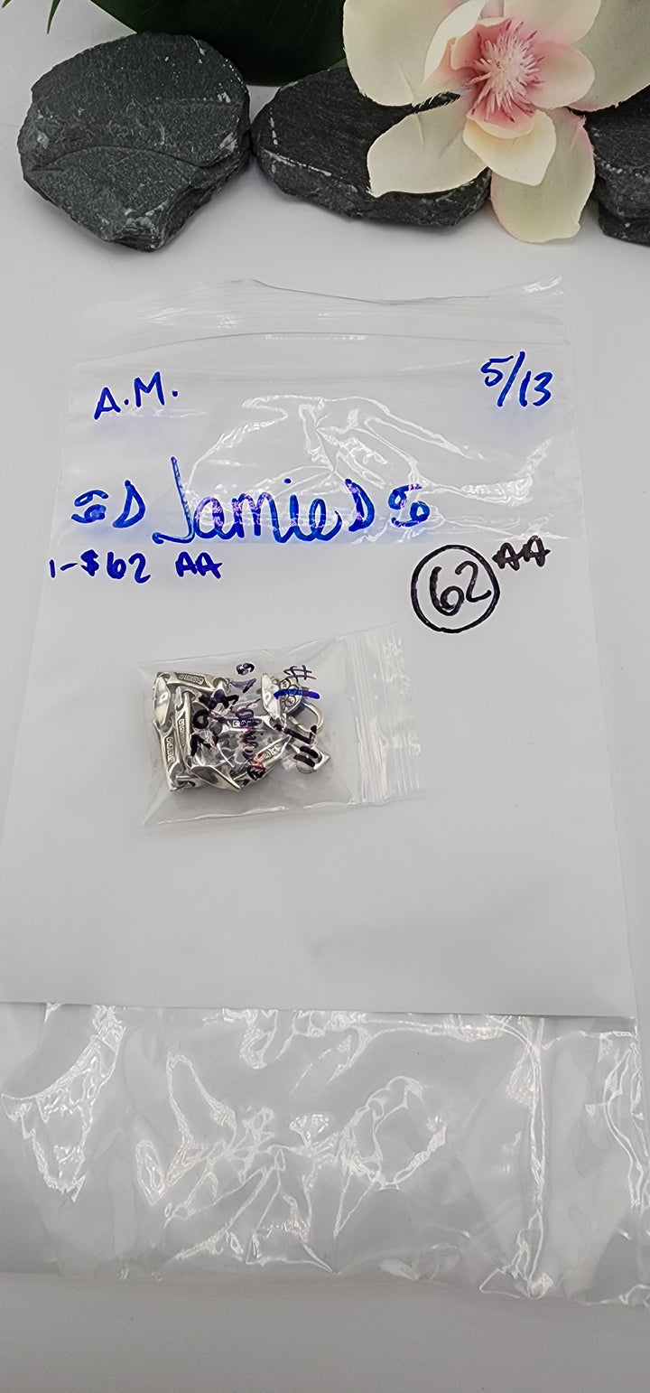 RESERVED FOR:♋🌙 Jamie🌙♋ - 5/13/2025 tiktok A.M Live Show - 1 Sterling Silver Items