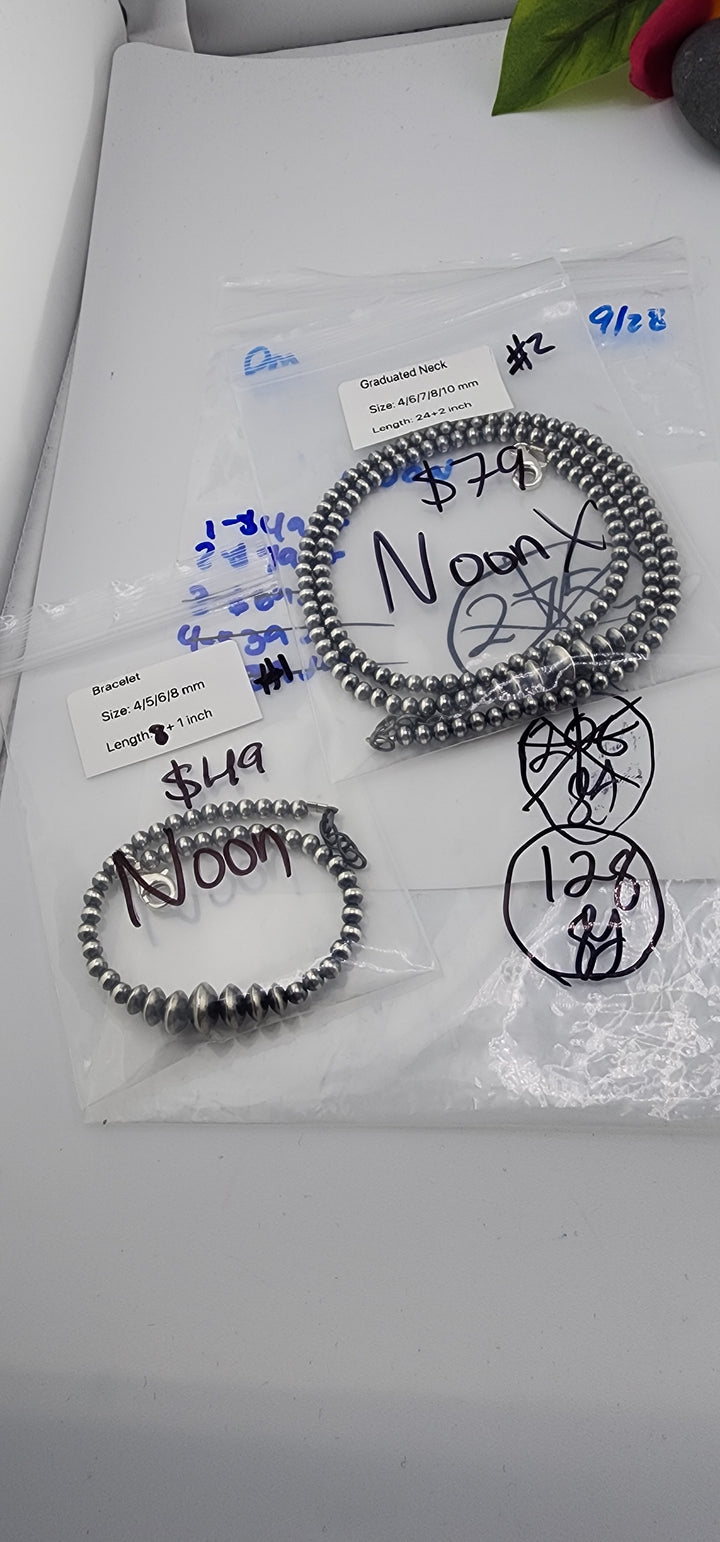 PM SHOW 48HR - RESERVED FOR: Noon - 9/28/2025 FL tiktok Live Show - 2 Sterling Silver Items