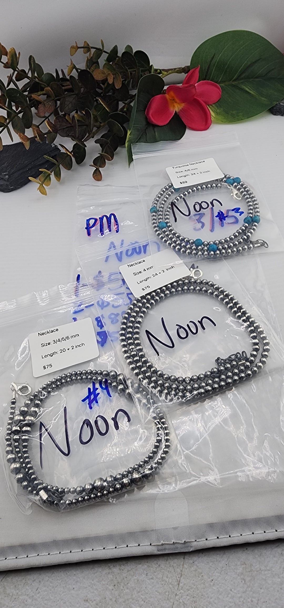 PM SHOW 48HR - RESERVED FOR:  NOON- 8/15/2025 FL tiktok Live Show -3  Sterling Silver Items