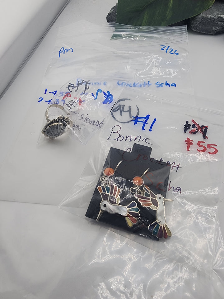 Bonnie Crockett Scha- 2/26/26 -2 925 Sterling Silver Items