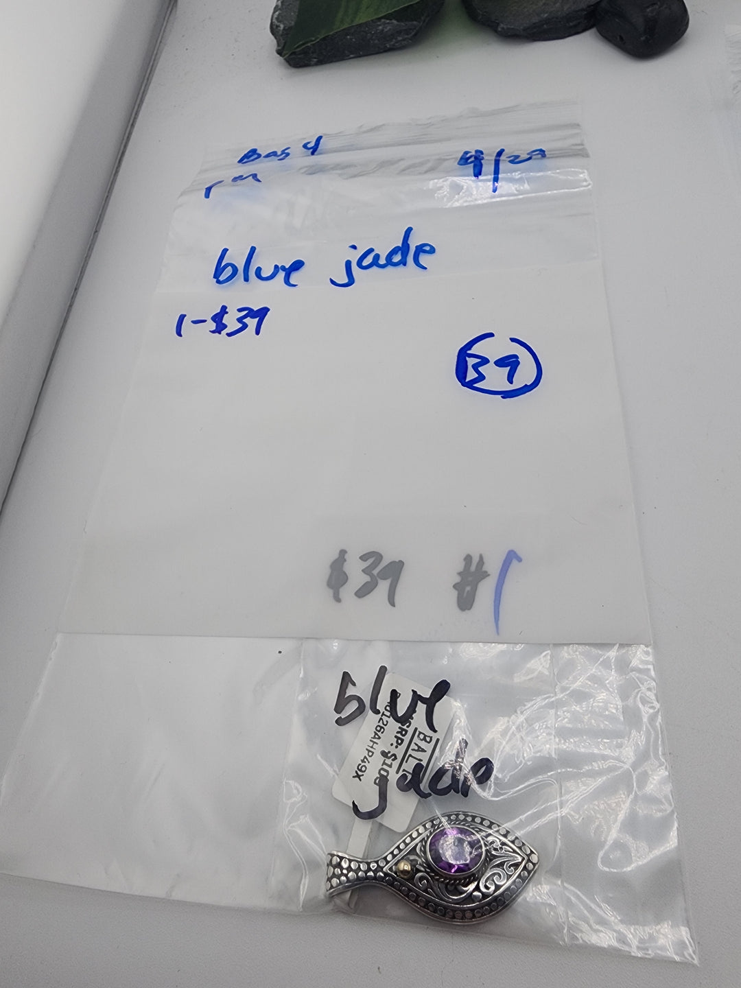 Blue jade *BAG 4* - 4/29/26 PM - 1  925 Sterling Silver Items