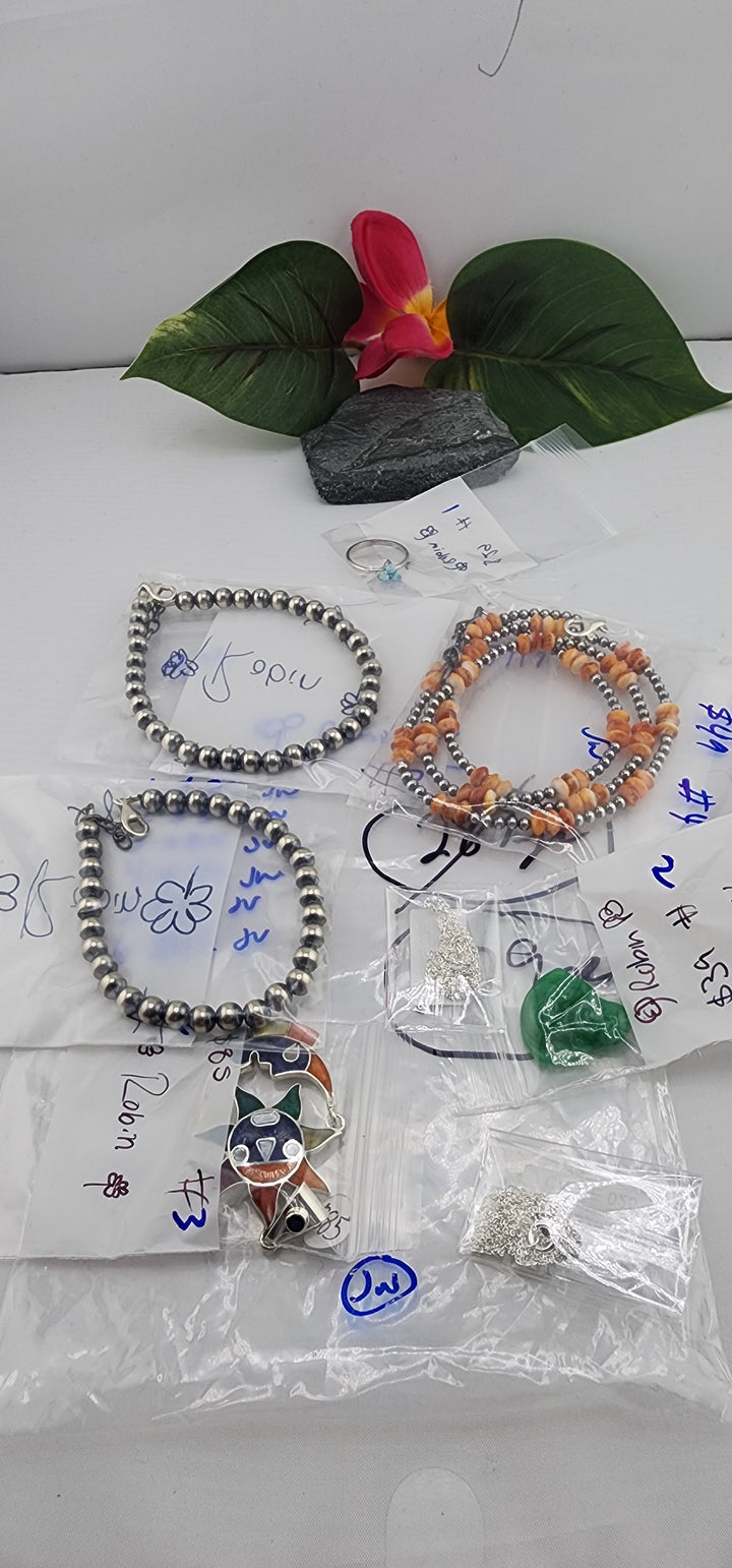PM SHOW 48HR - RESERVED FOR: ☘️Robin☘️ - 7/17/2025 FL tiktok Live Show - 6 Sterling Silver Items
