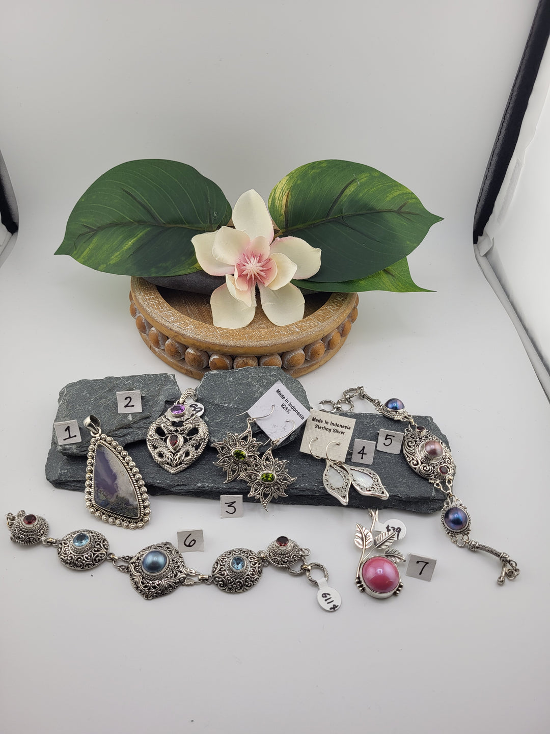 RESERVED FOR:  Pat O'Leary -12/01/2024 - 7 Sterling Silver Items