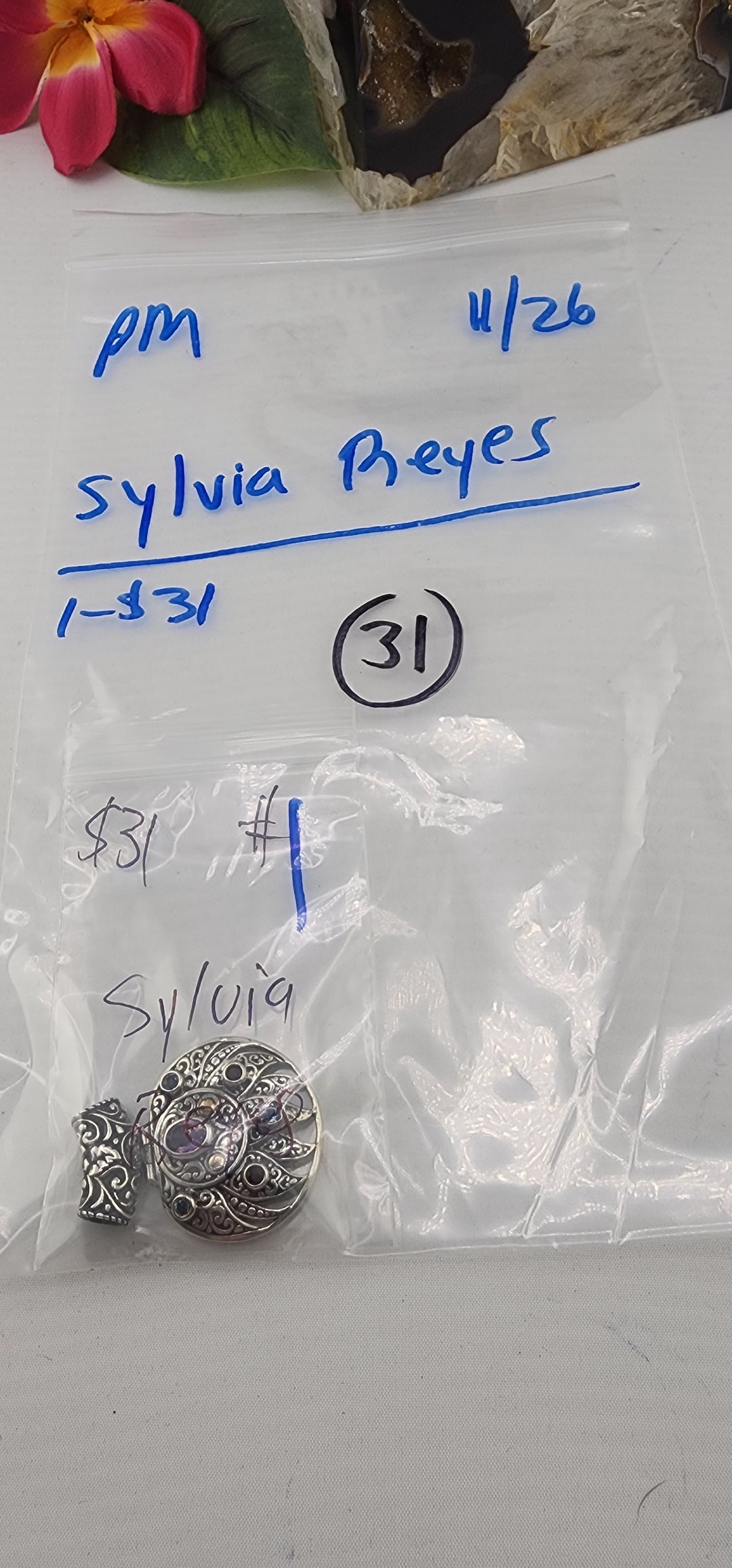 PM SHOW 48HR - RESERVED FOR: sylviareyes517 - 11/26/2025 tiktok Live Show - 1 Sterling Silver Items