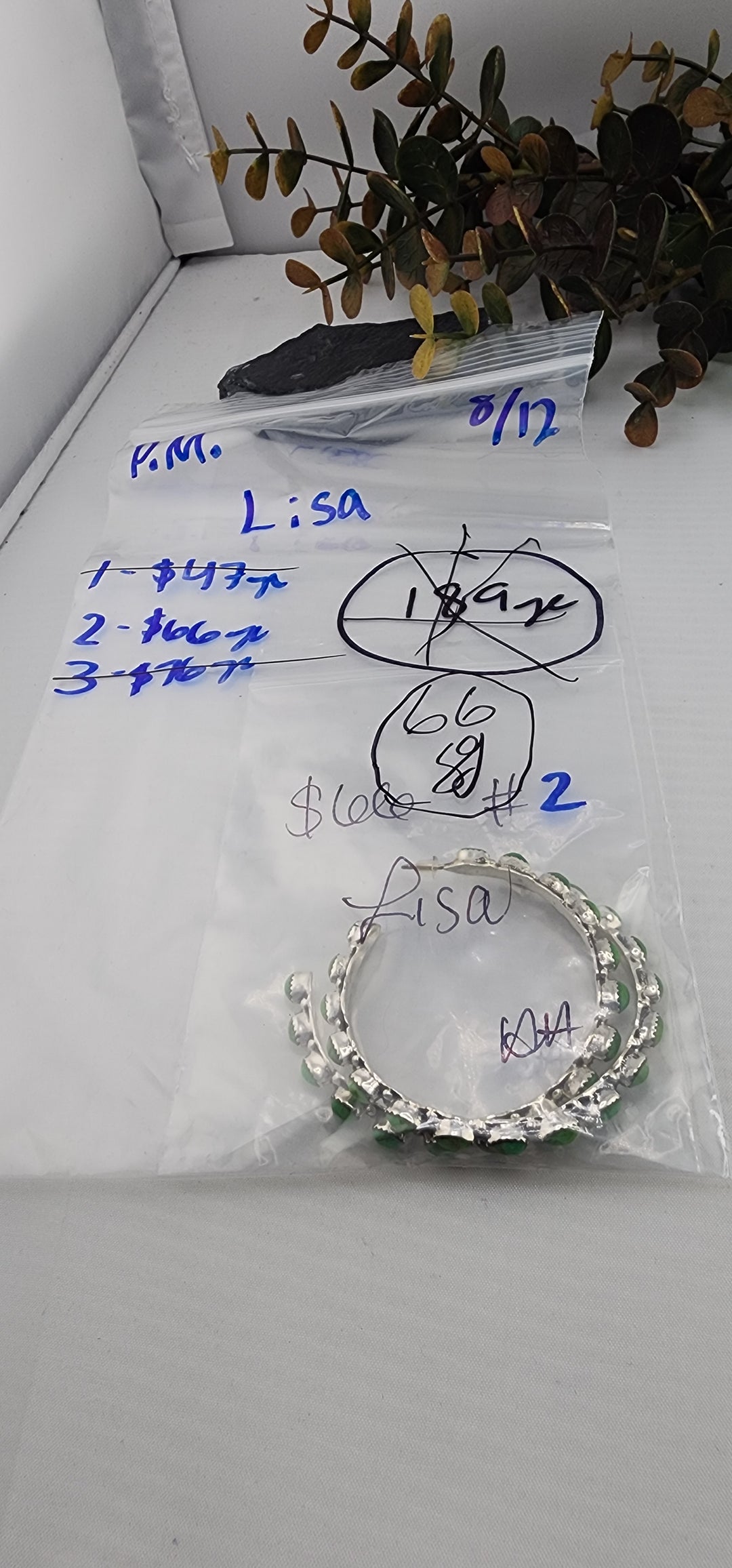 PM SHOW 48HR - RESERVED FOR: Lisa - 8/12/2025 FL tiktok Live Show -  1 Sterling Silver Items