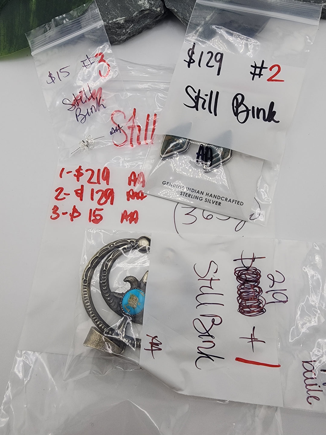 Still Bink - 2/26/26 - 3 925 Sterling Silver Items