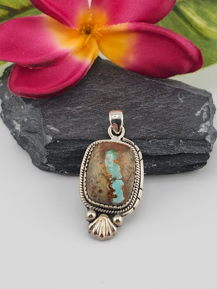 Royston Ribbon Turquoise Pendant