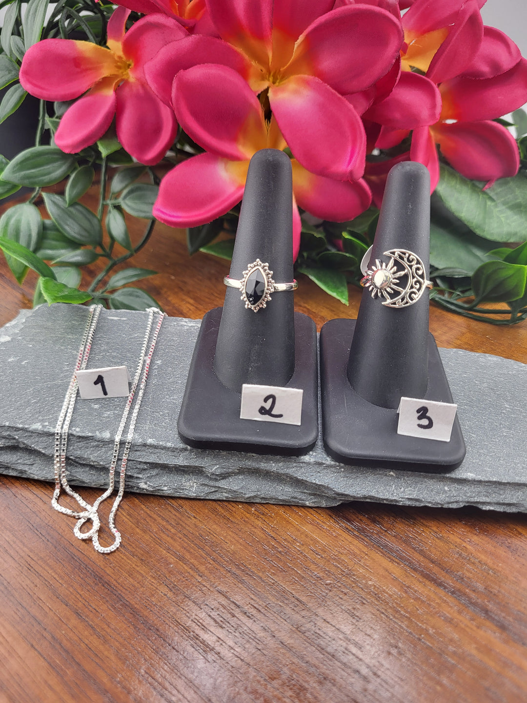 RESERVED FOR:  Rene Haddon -10/16/2024 - 3 Sterling Silver Items