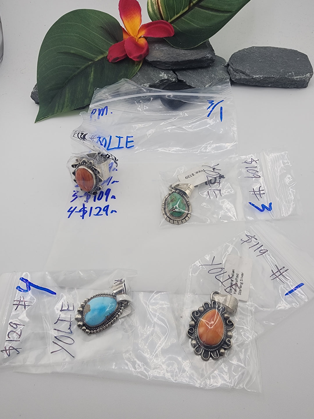 YOLIE - 3/1/26 - 4 925 Sterling Silver Items