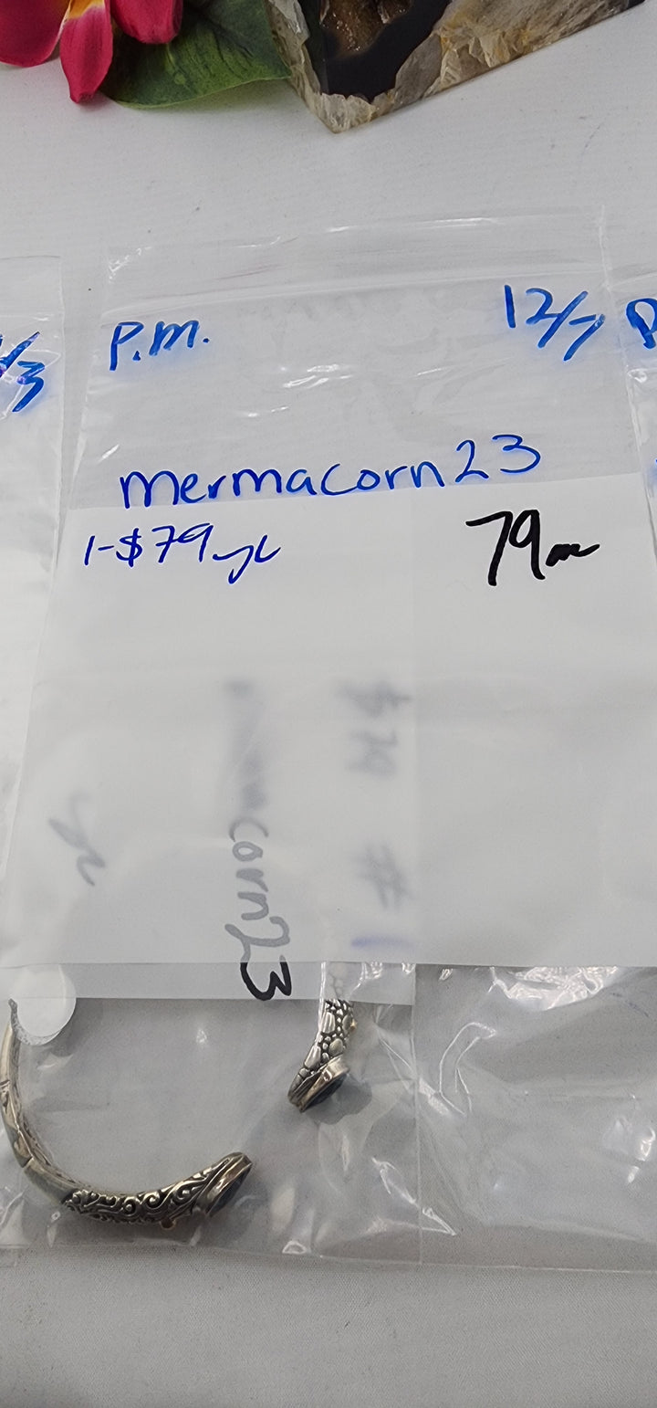 PM SHOW 48HR - RESERVED FOR: mermacorn23 - 12/7/2025 tiktok Live Show - 1 Sterling Silver Items