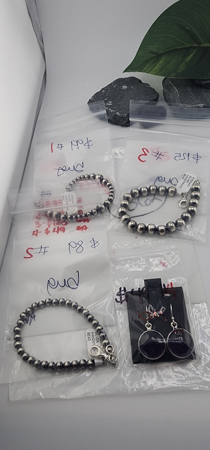 Custom sterling silver items - AM SHOW RESERVED FOR: bug - 1/15/2026 FL tiktok Live Show - 4 Sterling Silver Items