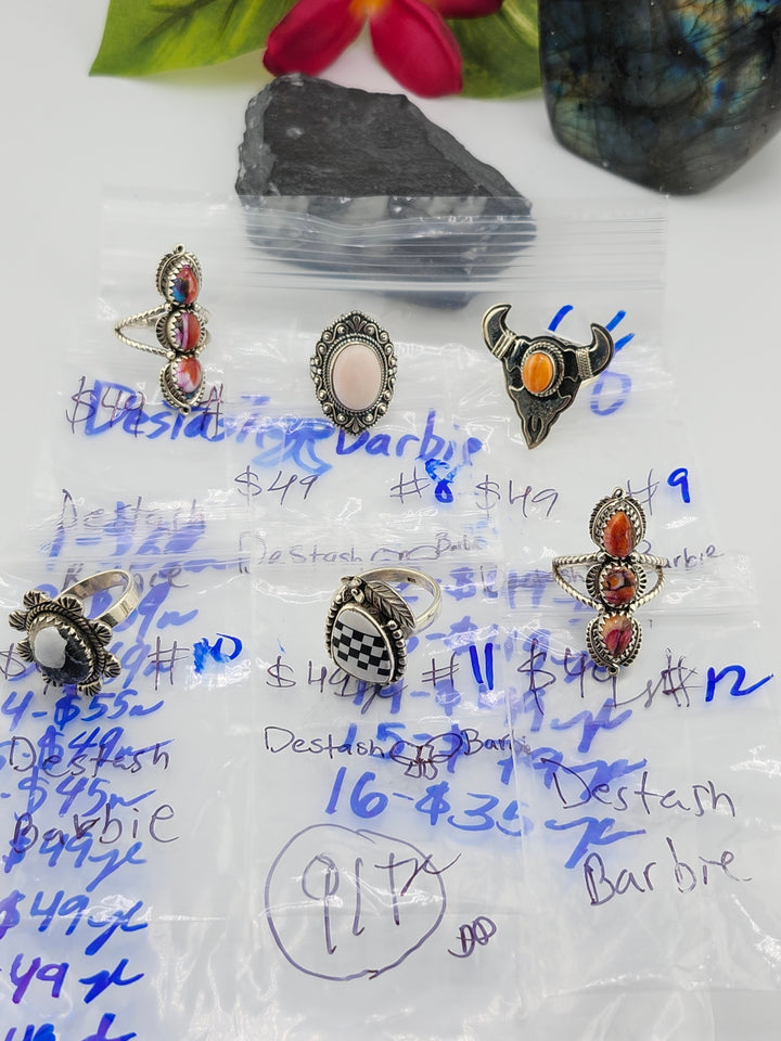 RESERVED FOR: Destash🎀Barbie - 6/6/2025 tiktok Reservation Live Show - 16 Sterling Silver Items