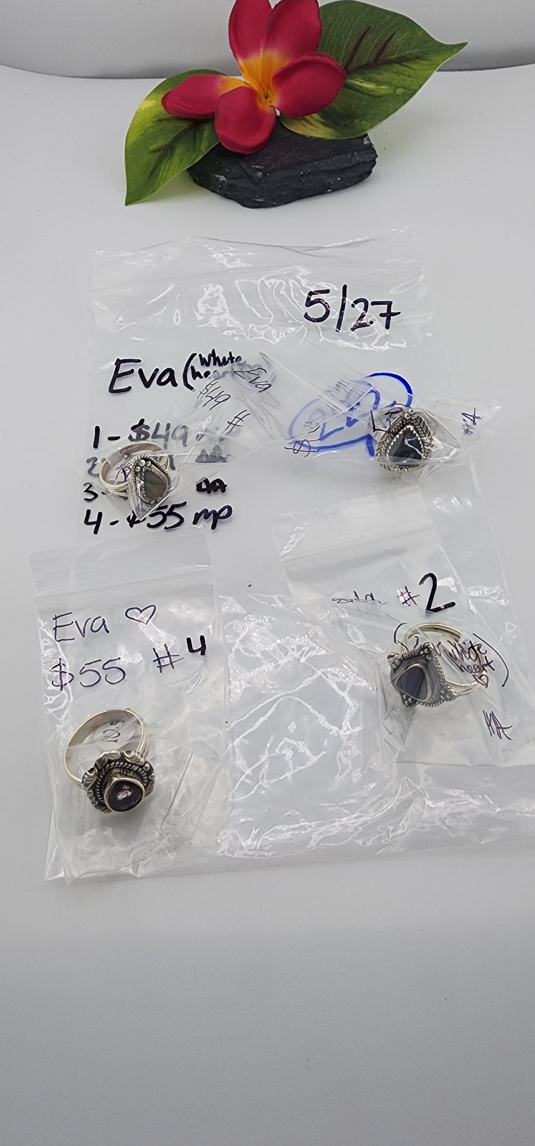 RESERVED FOR: Eva 🤍- 5/27/2025 tiktok A.M Live Show -  Sterling Silver Items