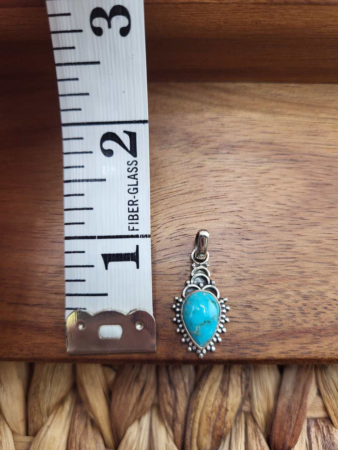 Dainty Turquoise Pendant
