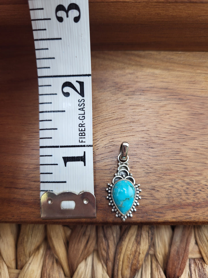 Dainty Turquoise Pendant