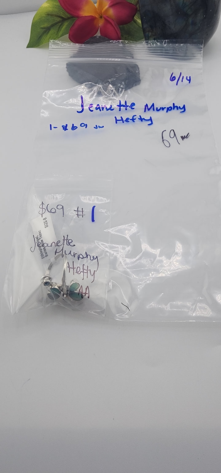 48HR - RESERVED FOR: Jeanette Murphy Hefty- 6/14/2025 FL tiktok Live Show - 1 Sterling Silver Items