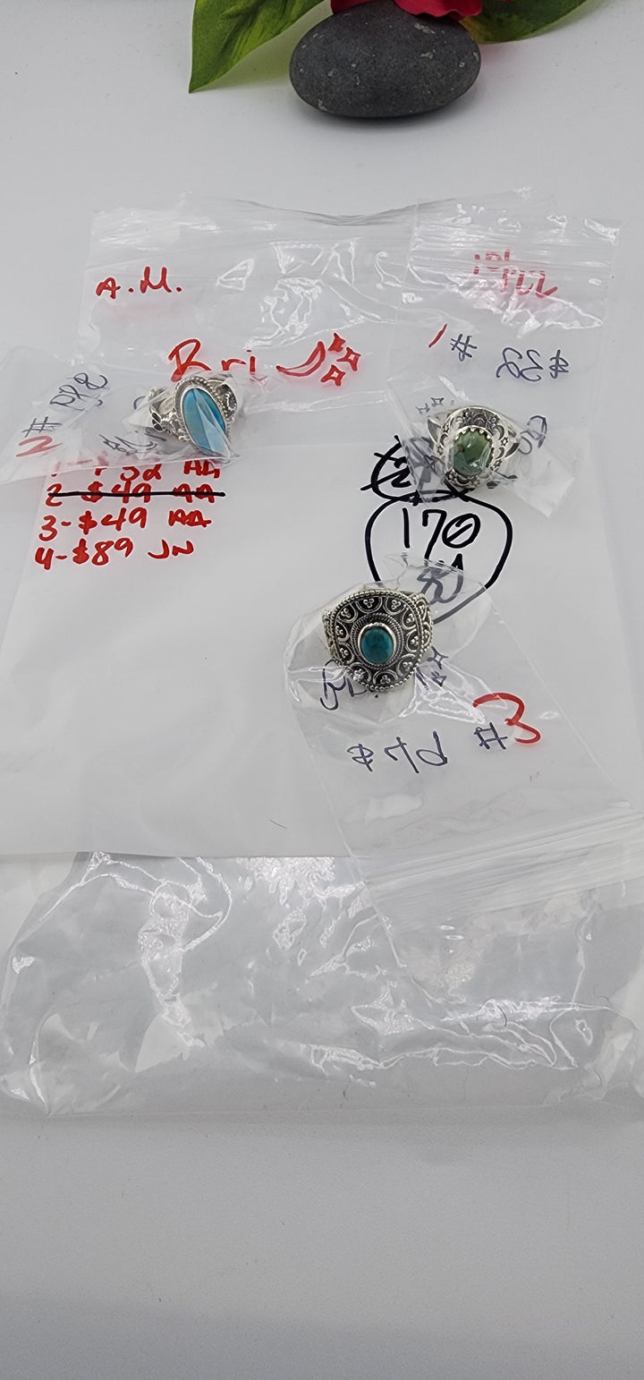 AM SHOW 48HR RESERVED FOR: Bri 🌙✨ - 10/22/2025 FL tiktok Live Show - 3 Sterling Silver Items