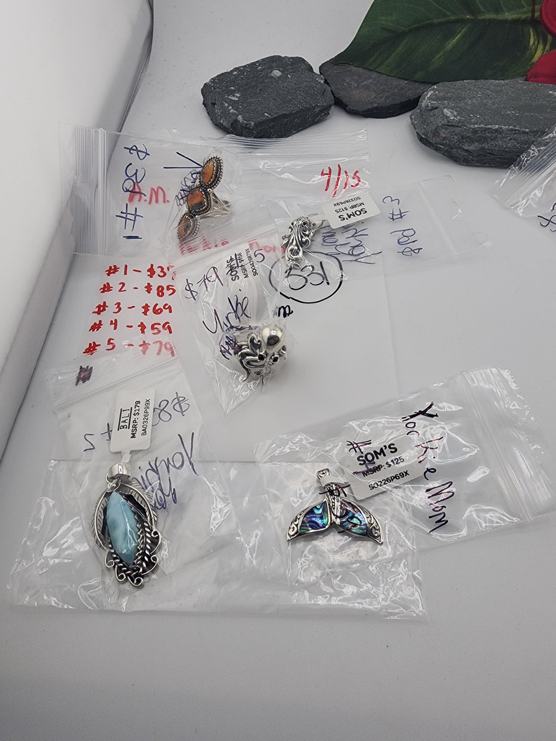 YorkieMom - 4/15/26 - 5 925 Sterling Silver Items