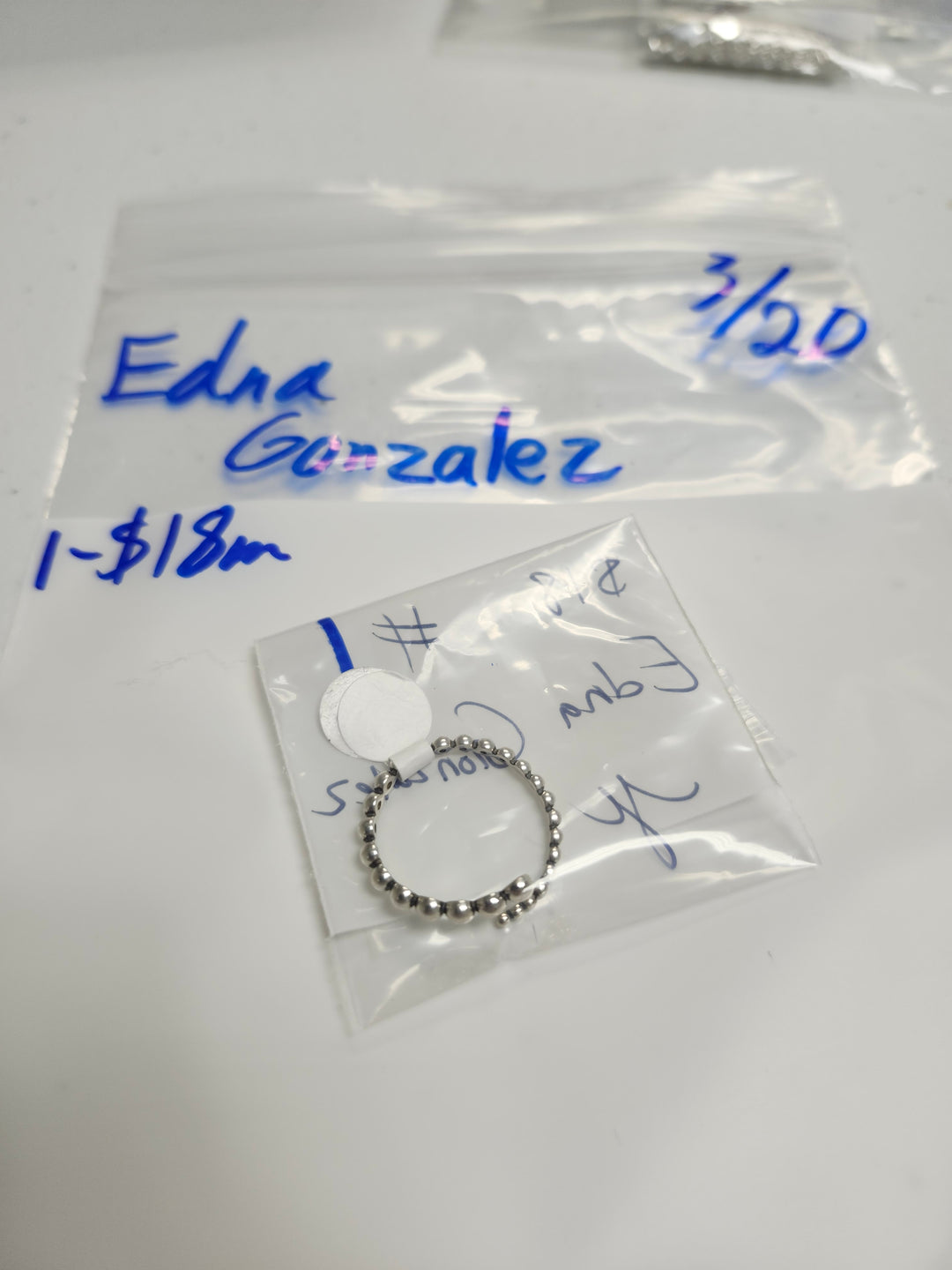 RESERVED FOR: Edna Gonzalez - 3/20/2025 Live Show - 1 Sterling Silver Items