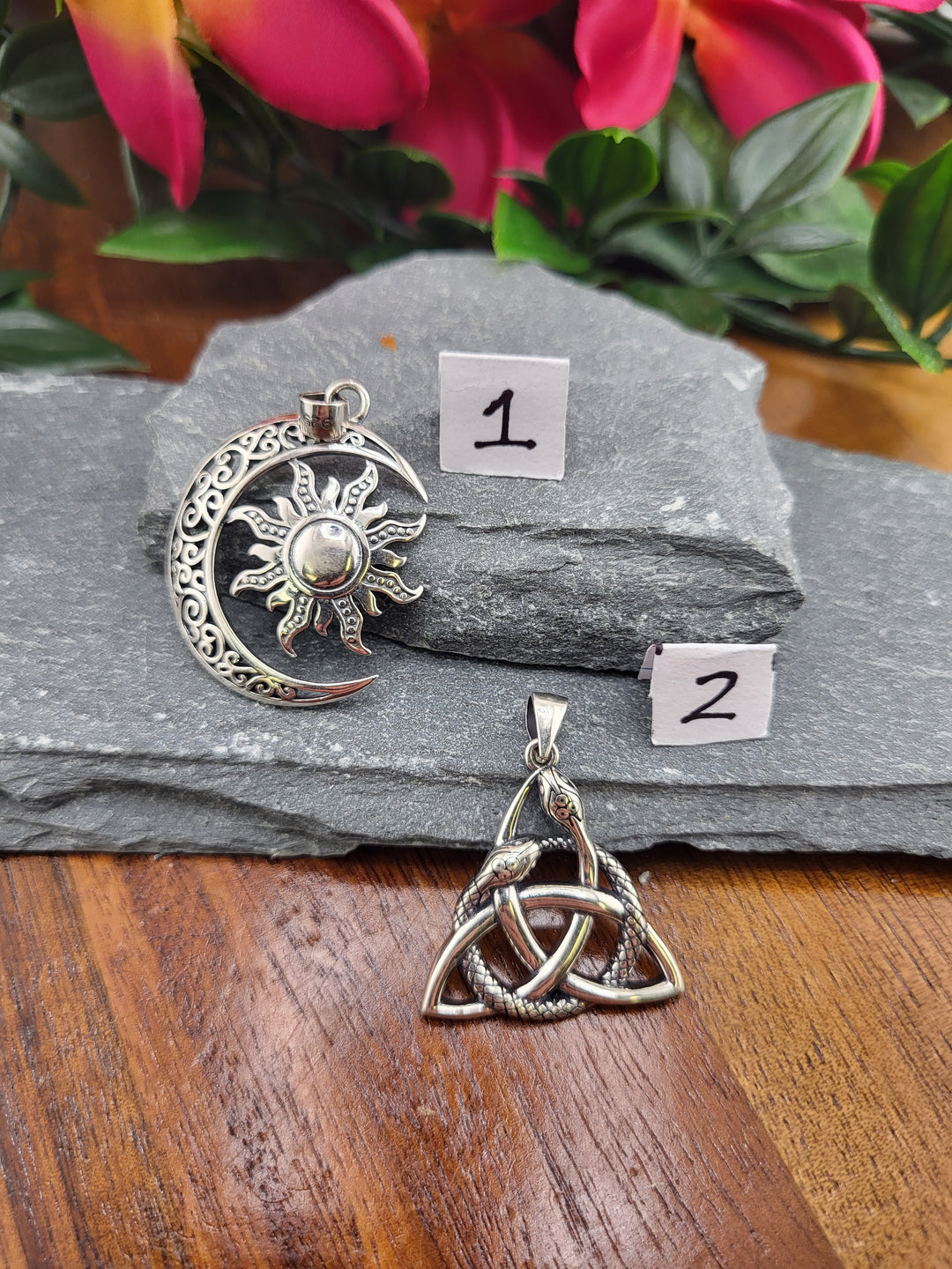 RESERVED FOR:  MysticMoon -10/24/2024 - 2 Sterling Silver Items