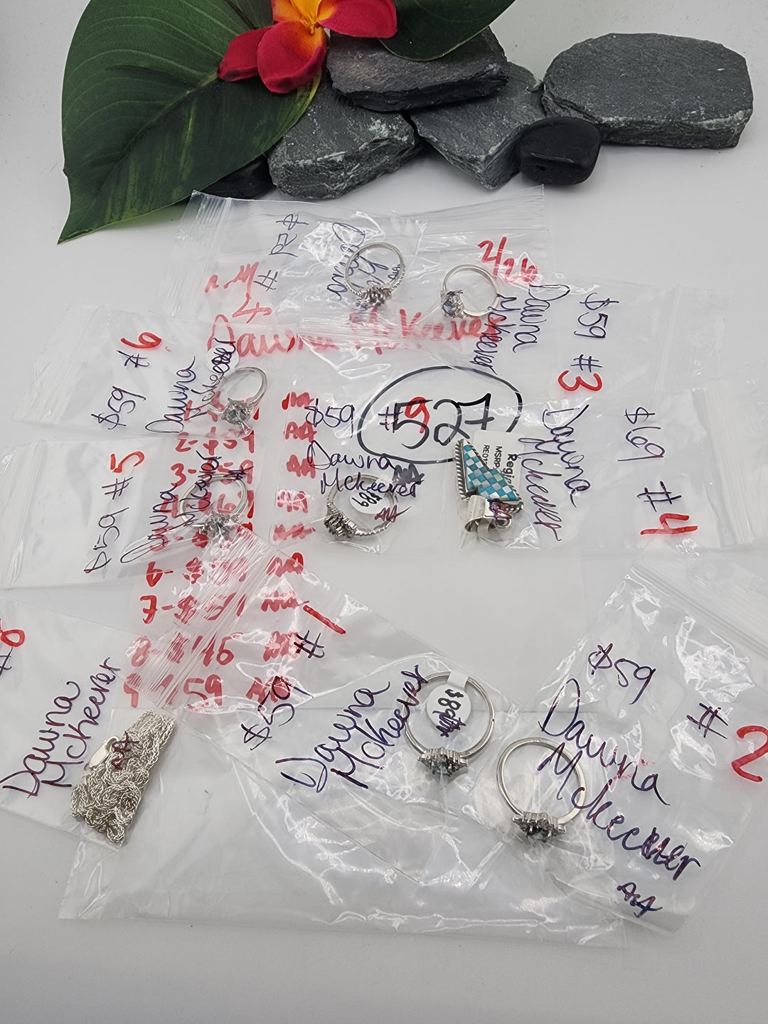 Dawna Mckeever - 2/26/26 - 9 925 Sterling Silver Items