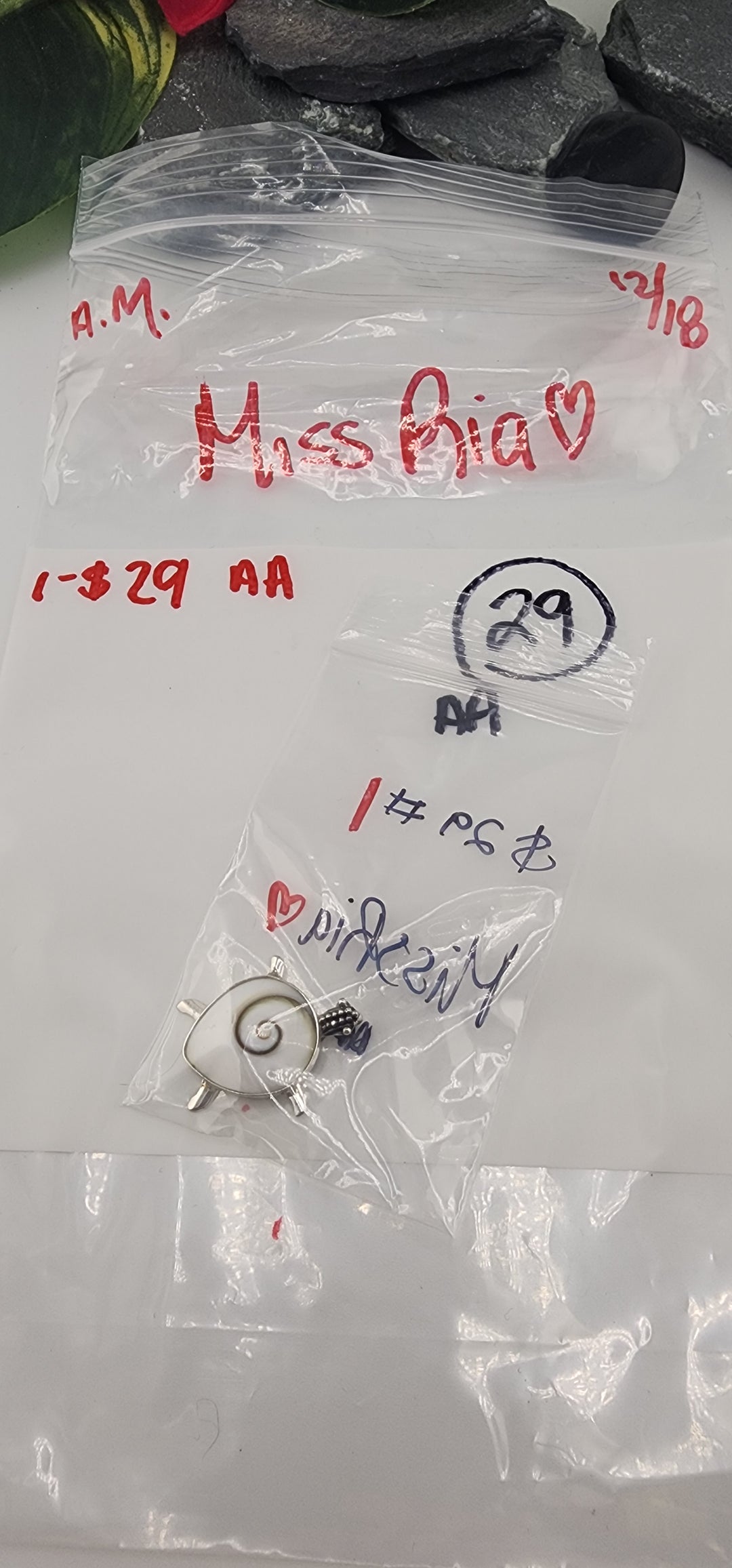 AM SHOW 48HR RESERVED FOR: MissRia🤍 - 12/18/2025 FL tiktok Live Show - 1 Sterling Silver Items