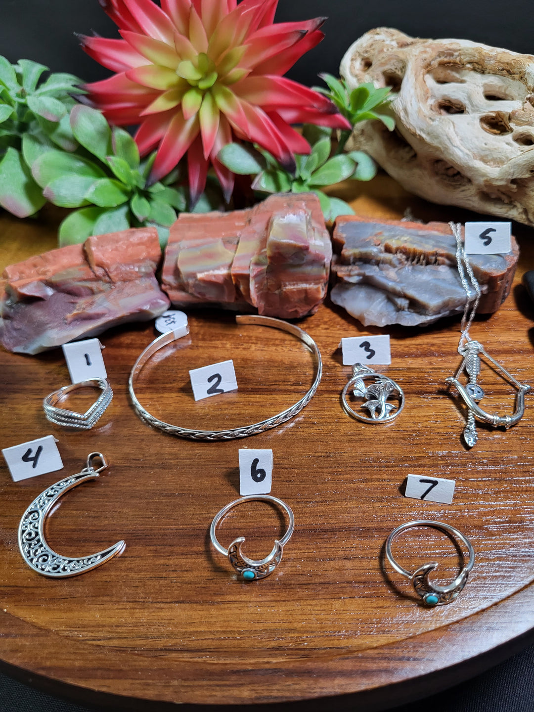 RESERVED FOR: a_lizette 7/25/24- 6 Sterling Silver Items