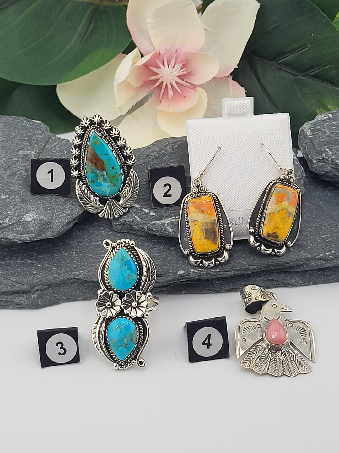 RESERVED FOR: yazzyq2 - 2/1/2025 Show - 4 Sterling Silver Items