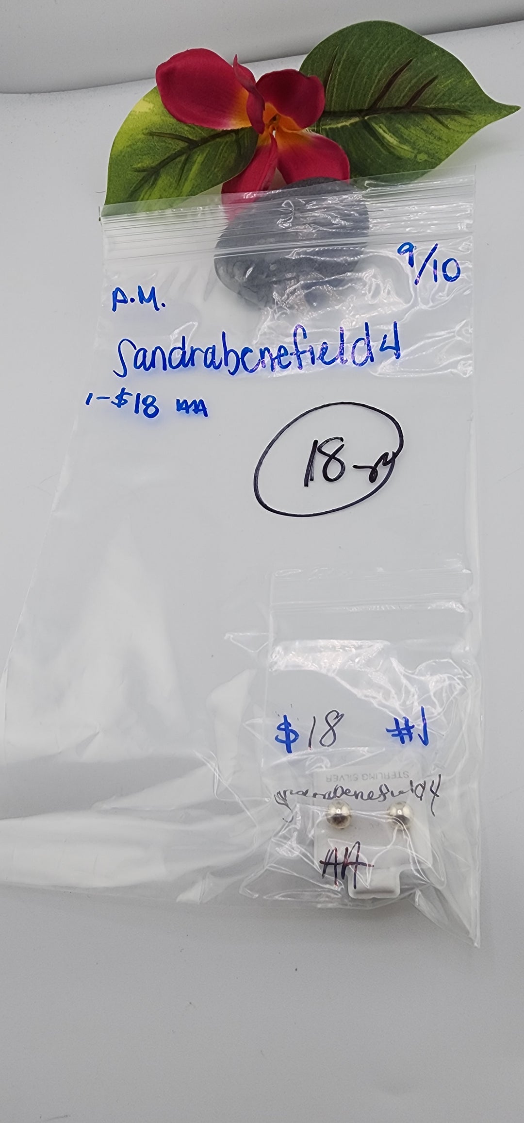 PM SHOW 48HR - RESERVED FOR: sandrabenefield4 - 9/10/2025 FL tiktok Live Show - 1 Sterling Silver Items