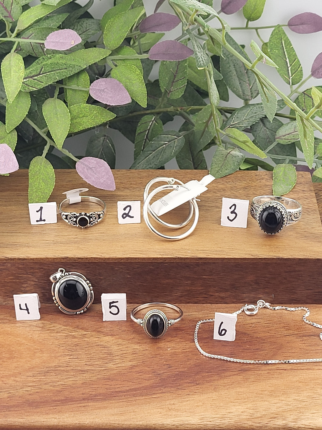 RESERVED FOR: Amber Sanders 9/21/2024 - 6 Sterling Silver Items