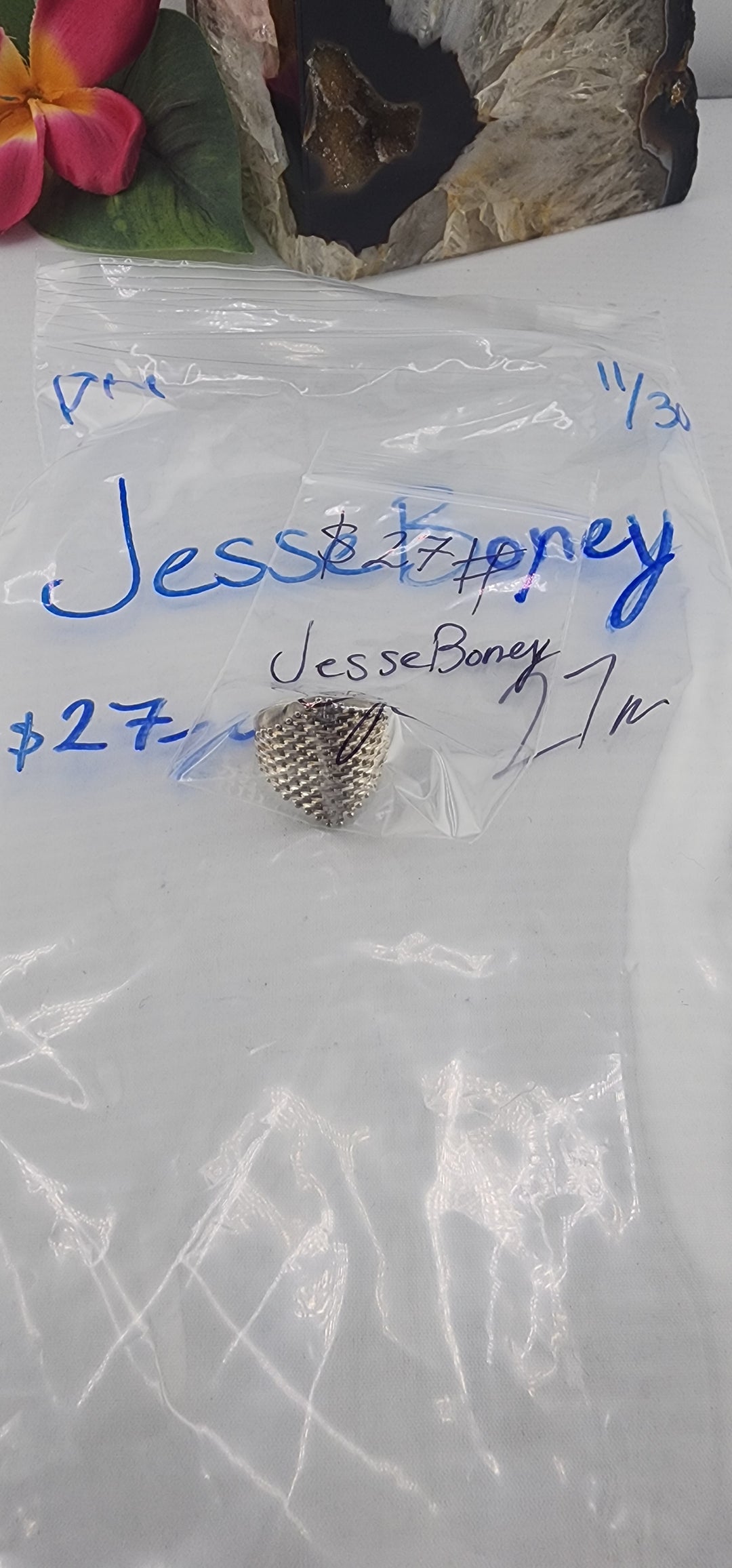 PM SHOW 48HR - RESERVED FOR: JesseBoney - 11/30/2025 tiktok Live Show - 1 Sterling Silver Items