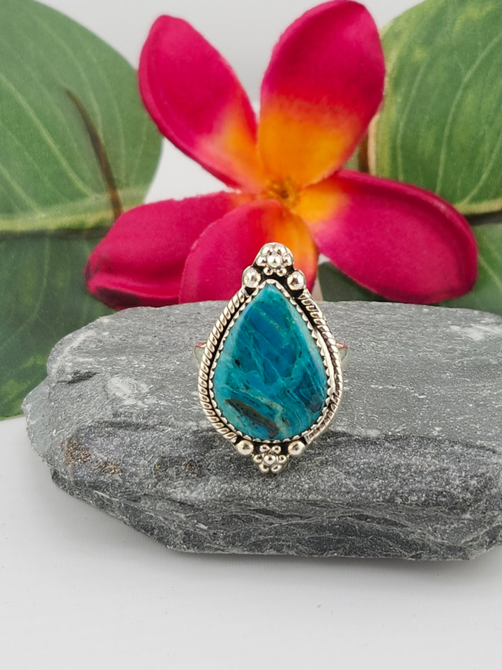 Opalized Wood Ring Size 10