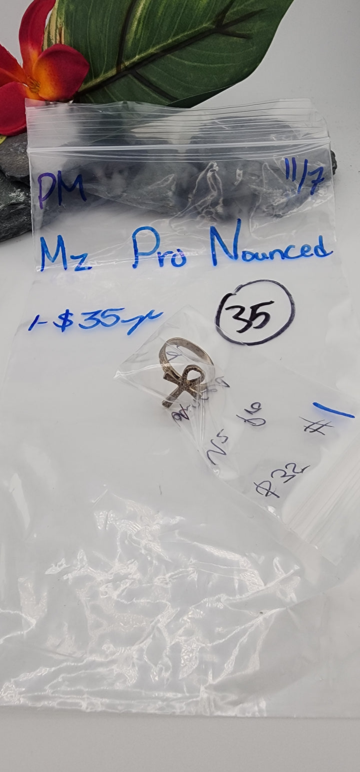 PM SHOW 48HR - RESERVED FOR: Mz Pro Nounced - 11/7/2025 tiktok Live Show - 1 Sterling Silver Items