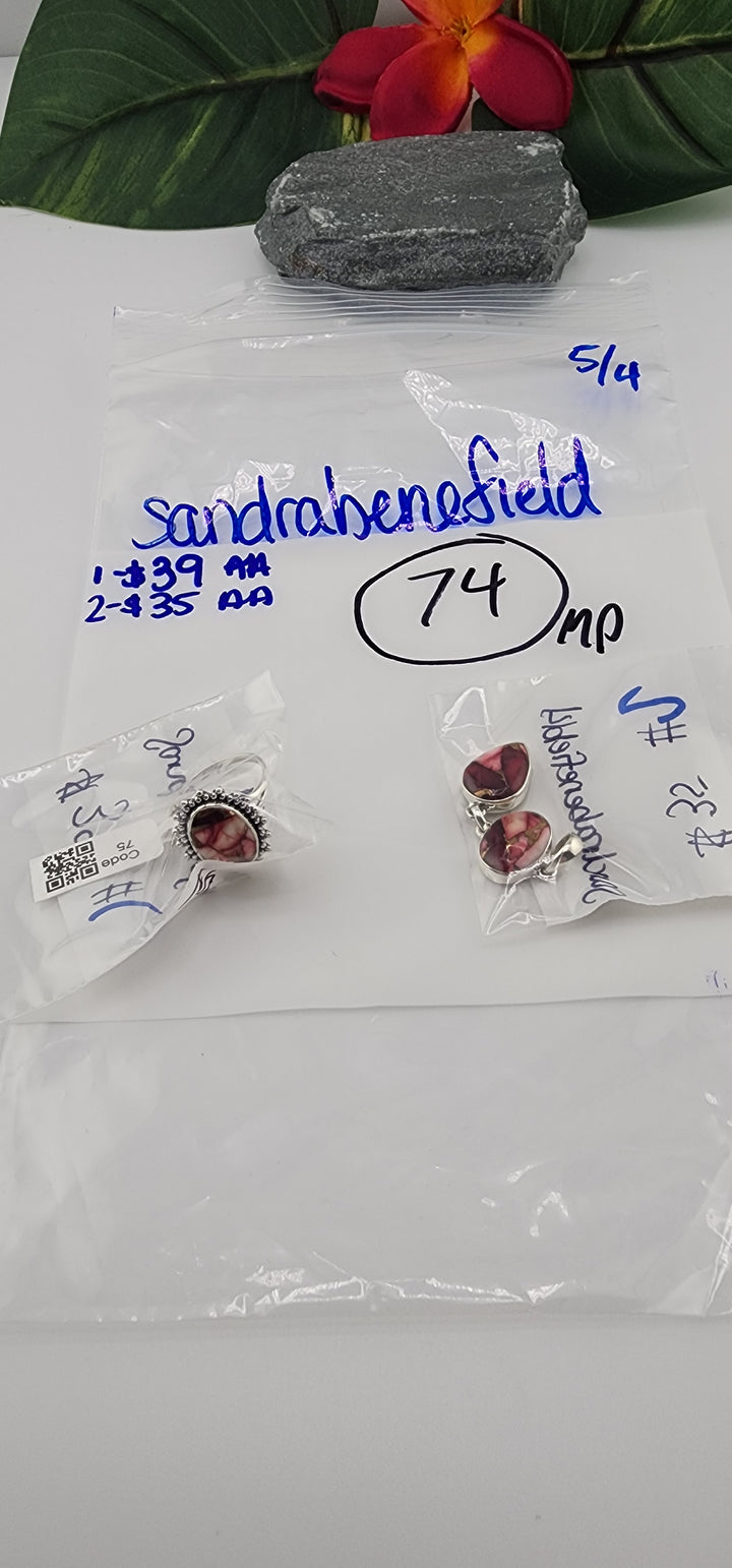 RESERVED FOR: sandrabenefield - 5/4/2025 tiktok Live Show - 2 Sterling Silver Items