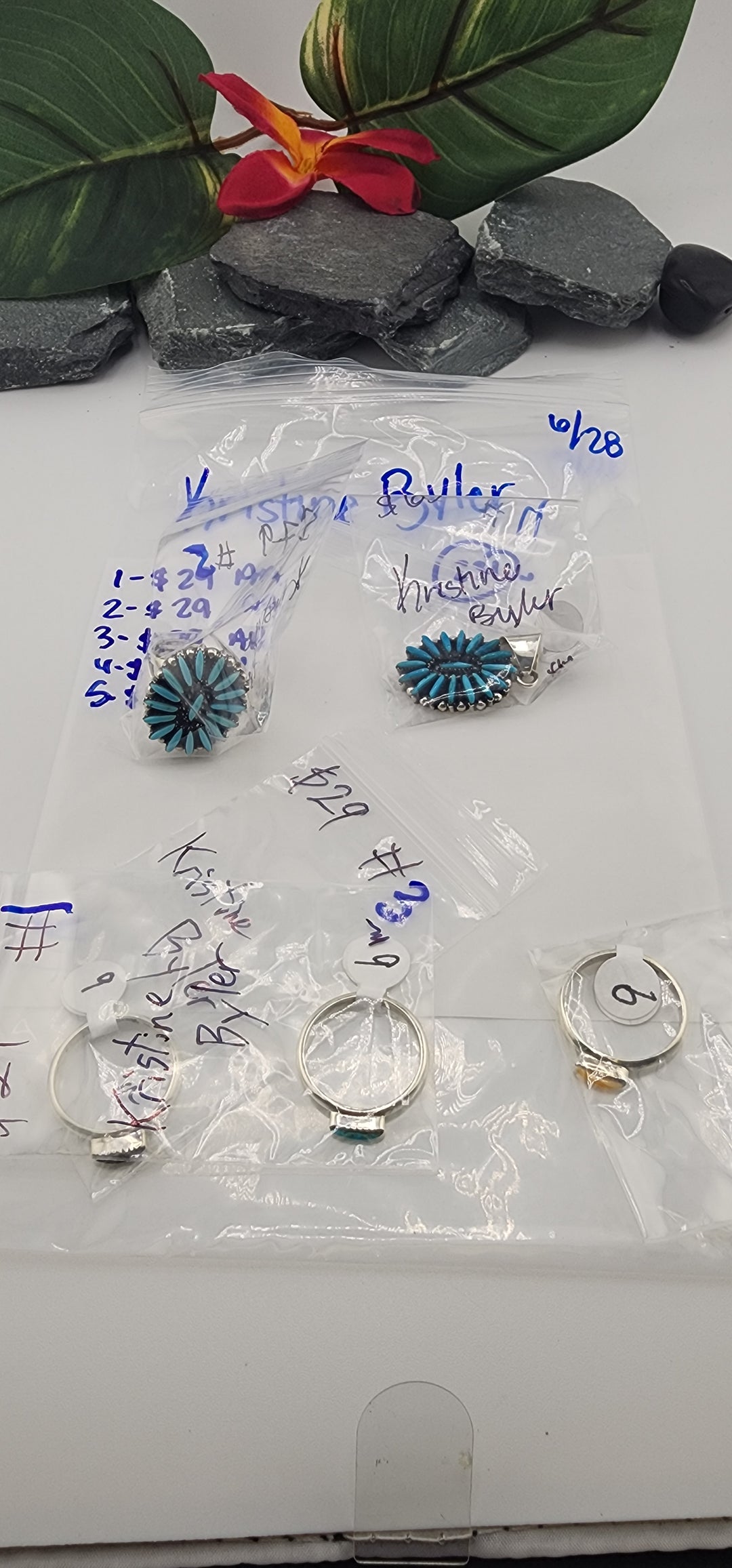 48HR - RESERVED FOR: Kristine Byler - 6/28/2025 FL tiktok Live Show -5  Sterling Silver Items