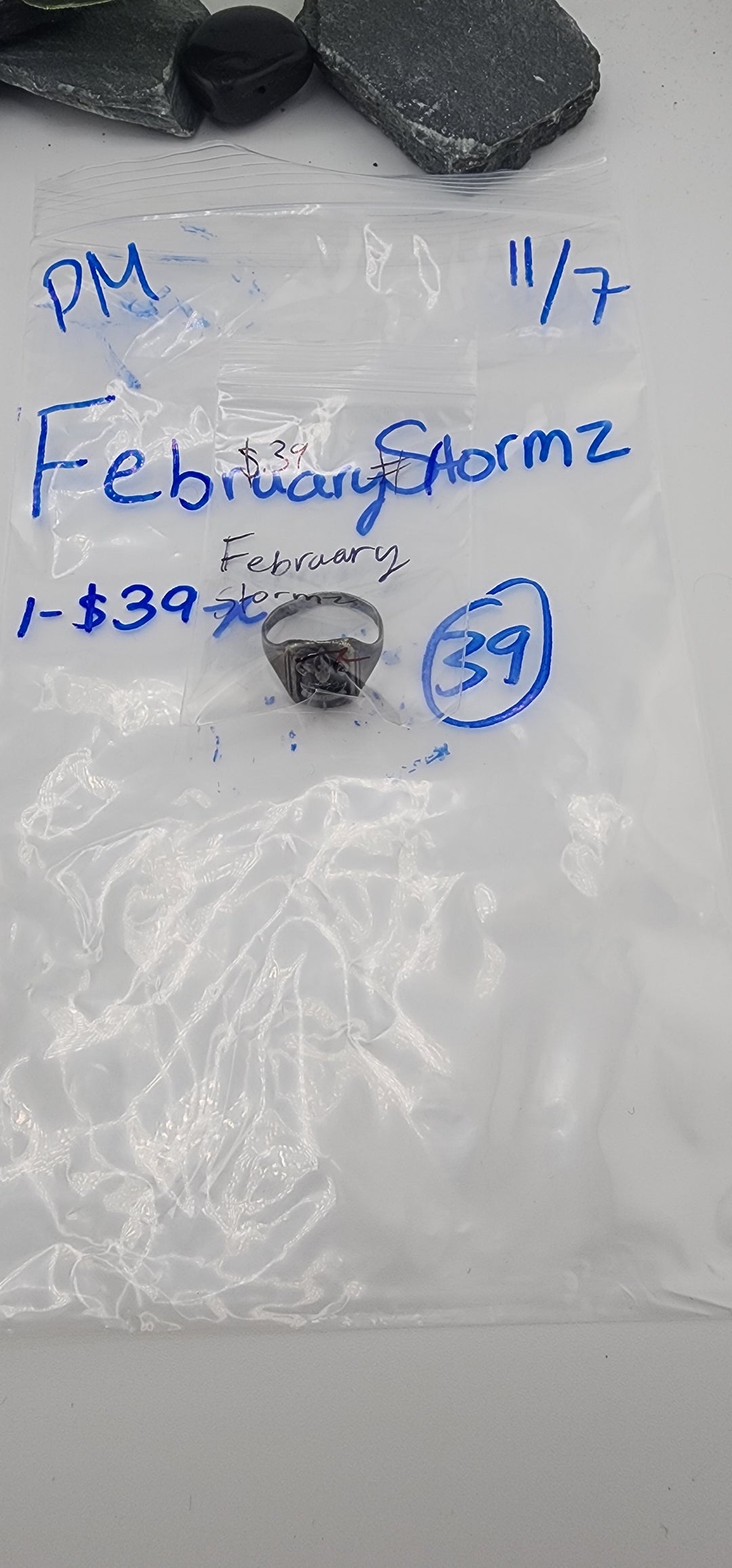 PM SHOW 48HR - RESERVED FOR: FebruaryStormz - 11/7/2025 tiktok Live Show - 1 Sterling Silver Items
