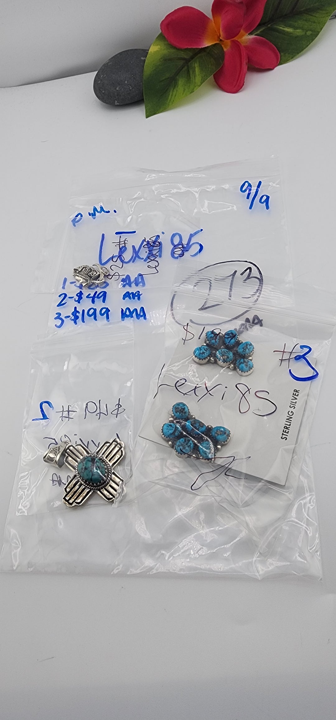 PM SHOW 48HR - RESERVED FOR: Lexxi85 - 9/9/2025 FL tiktok Live Show - 3 Sterling Silver Items