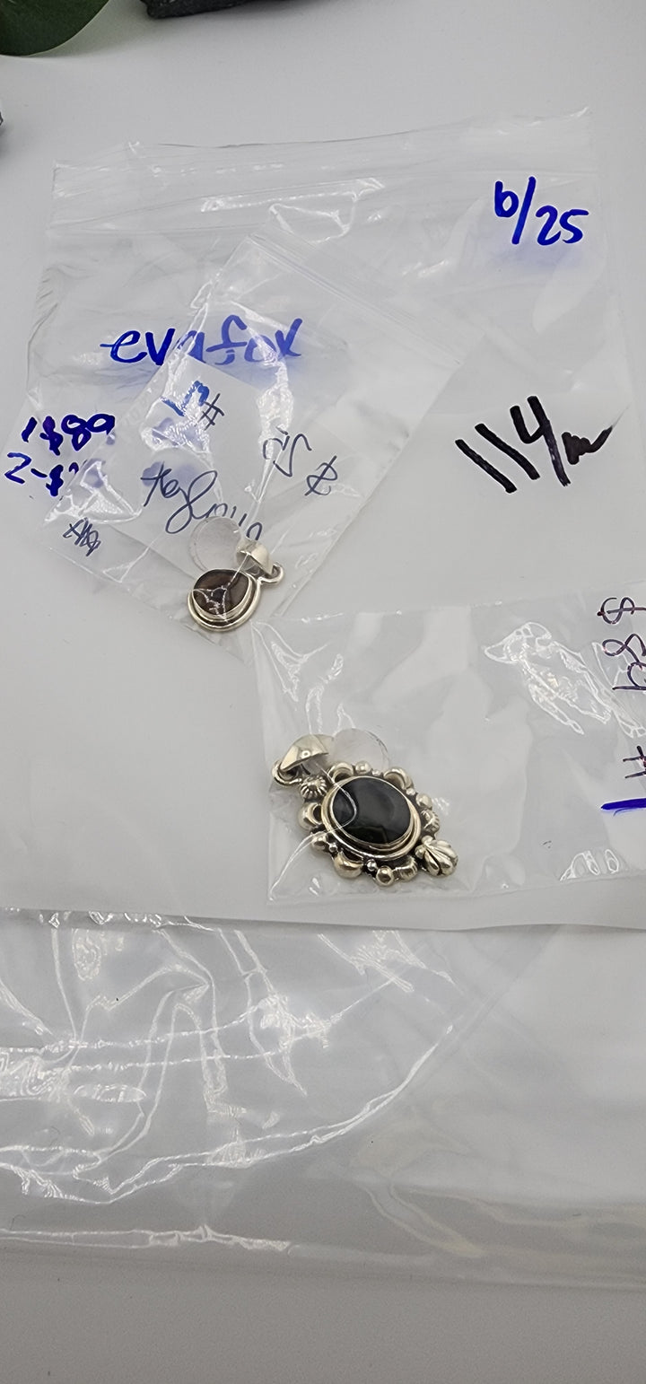 RESERVED FOR: evafox - 6/25/2025 tiktok Reservation Live Show - 2 Sterling Silver Items