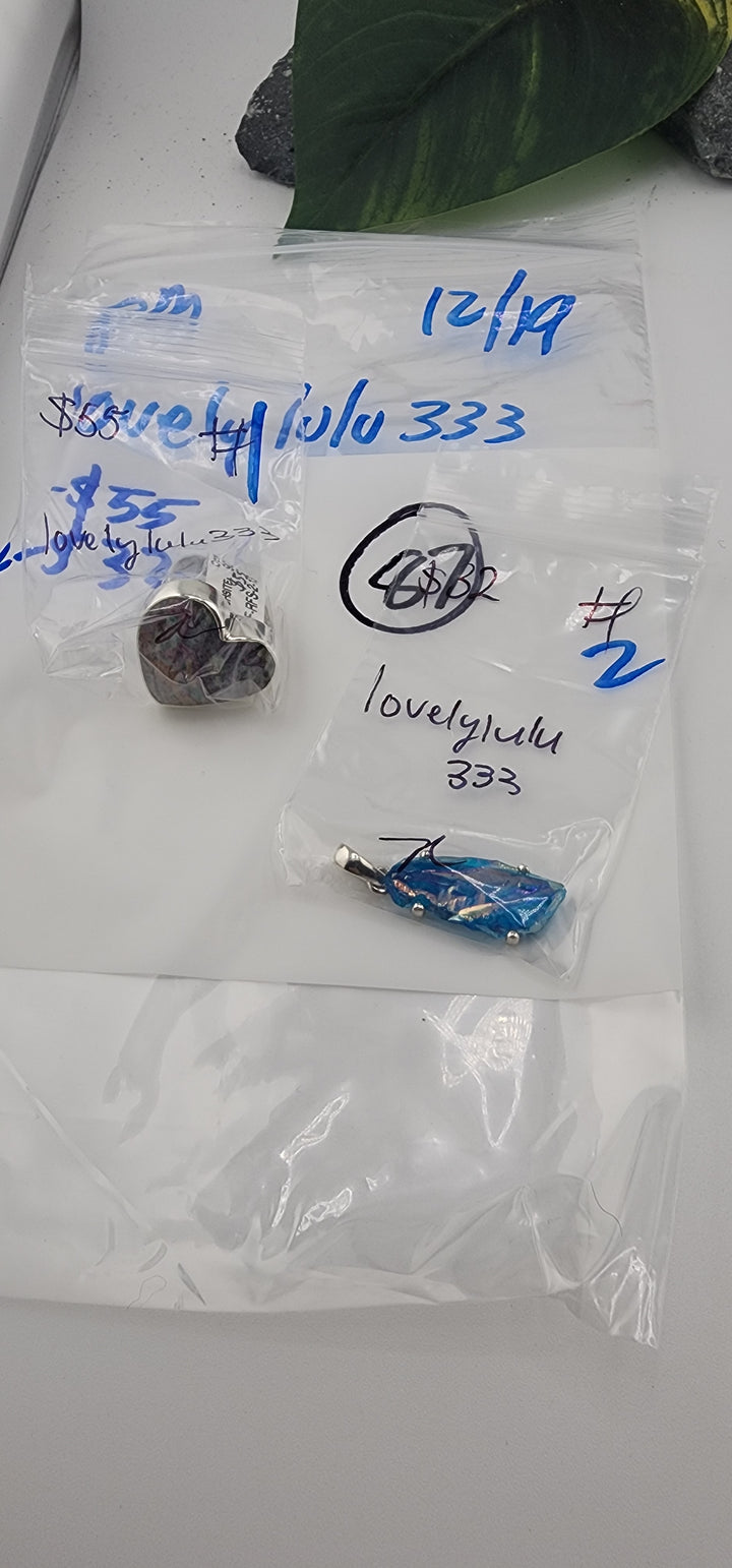 PM SHOW 48HR - RESERVED FOR:  lovelylulu333- 12/19/2025 tiktok Live Show -2 Sterling Silver Items