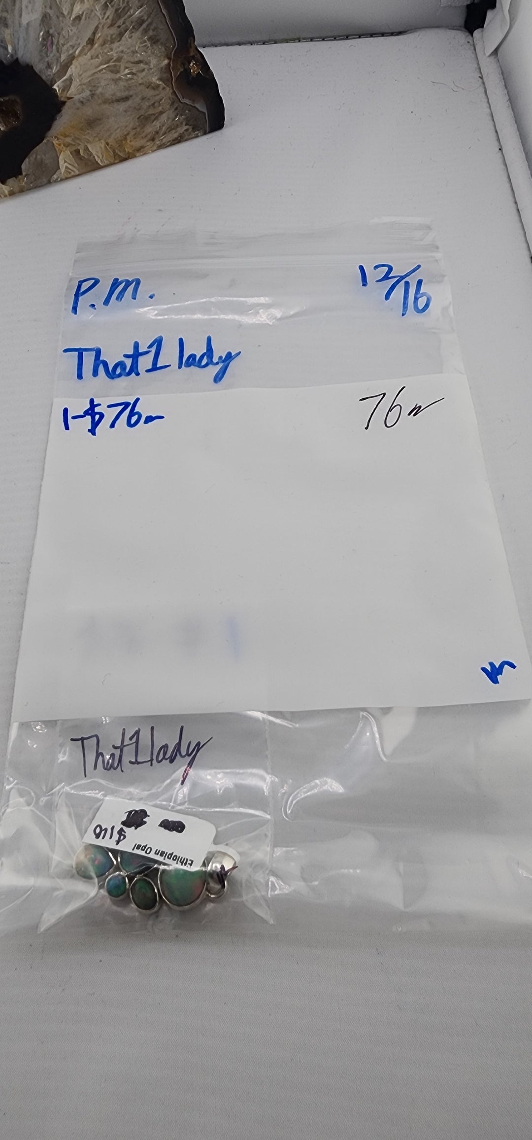 PM SHOW 48HR - RESERVED FOR: That1lady - 12/16/2025 tiktok Live Show - 1 Sterling Silver Items