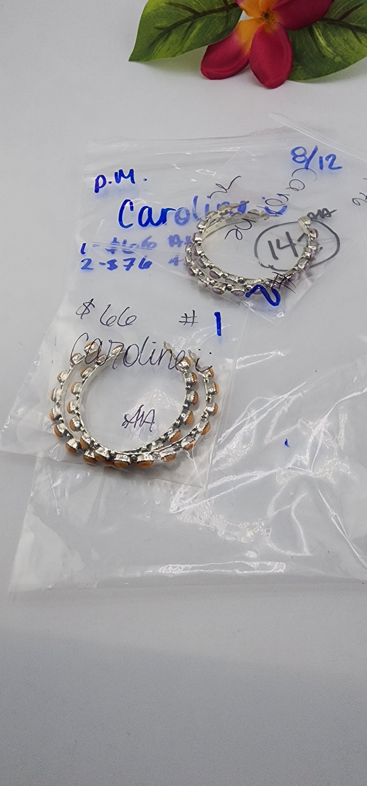 PM SHOW 48HR - RESERVED FOR:  caroline :)  - 8/12/2025 FL tiktok Live Show - 2 Sterling Silver Items