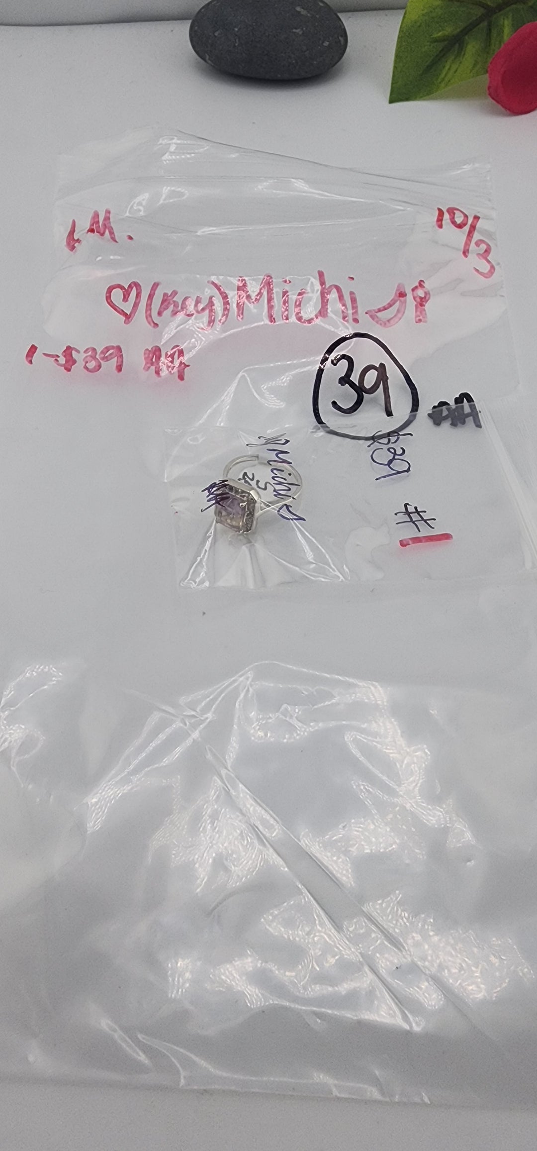 AM SHOW 48HR RESERVED FOR: 🖤🔑Michi🌙🕯  - 10/3/2025 FL tiktok Live Show - 1 Sterling Silver Items