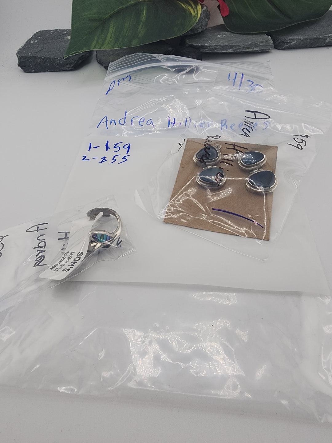 Andrea Hillier Reeves - 4/30/26 PM - 2 925 Sterling Silver Items