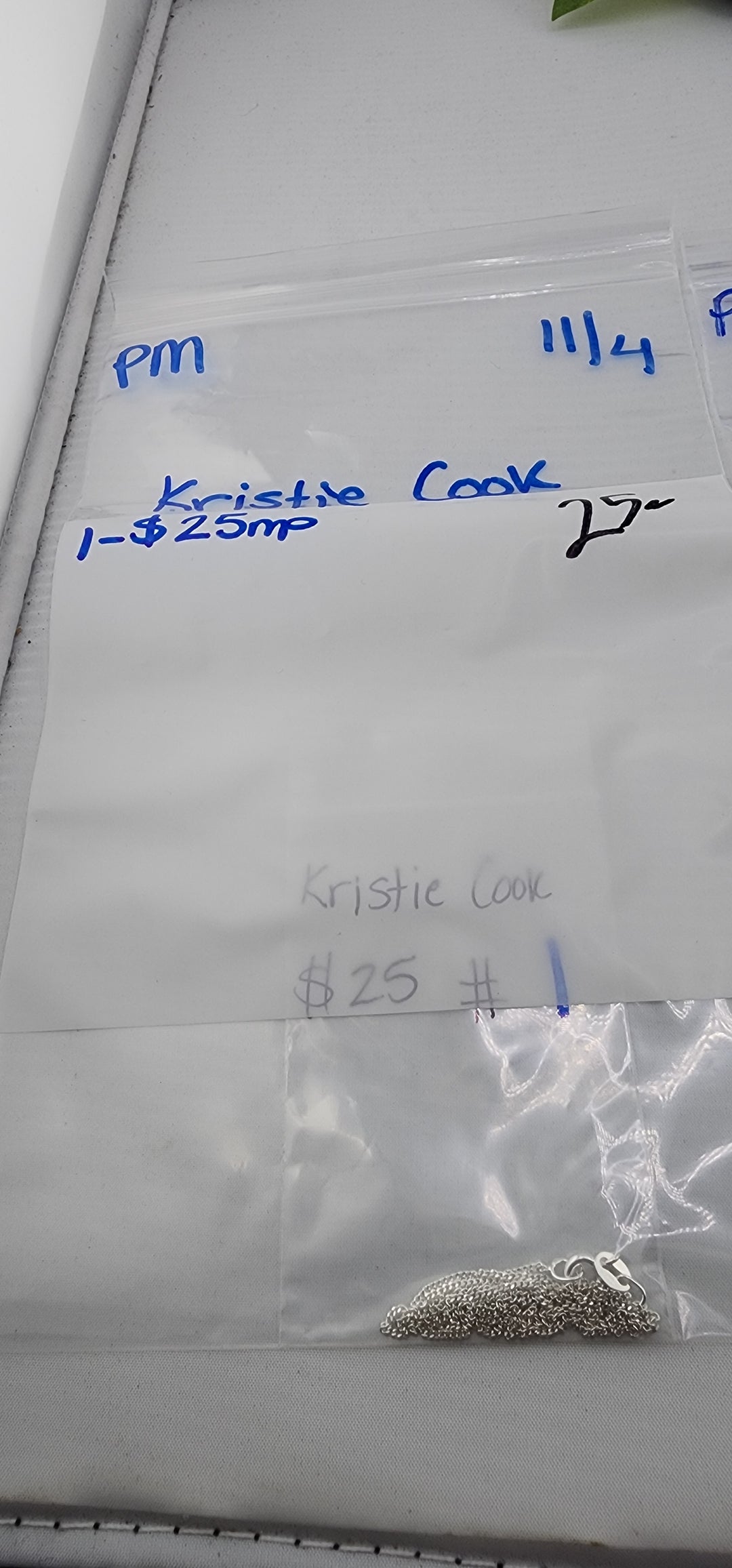 PM SHOW 48HR - RESERVED FOR: Kristie Cook - 11/4/2025 tiktok Live Show - 1 Sterling Silver Items
